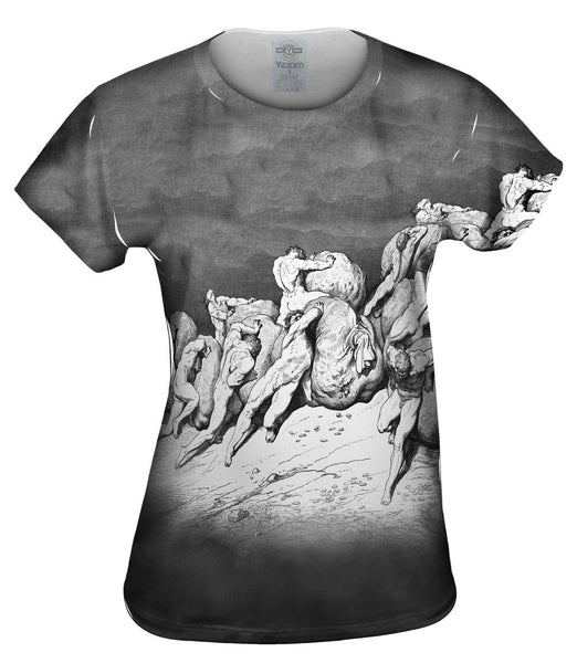 Gustave Dore - "The Hoarders And Wasters" (1857) Womens Top