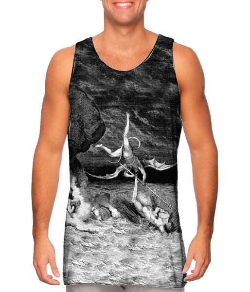 Gustave Dore - "The Inferno Canto 22" (1857) Mens Tank Top