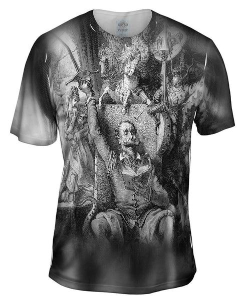 Gustave Dore - "The Art Of Immersion Fear Of Fiction" (1857) Mens T-Shirt