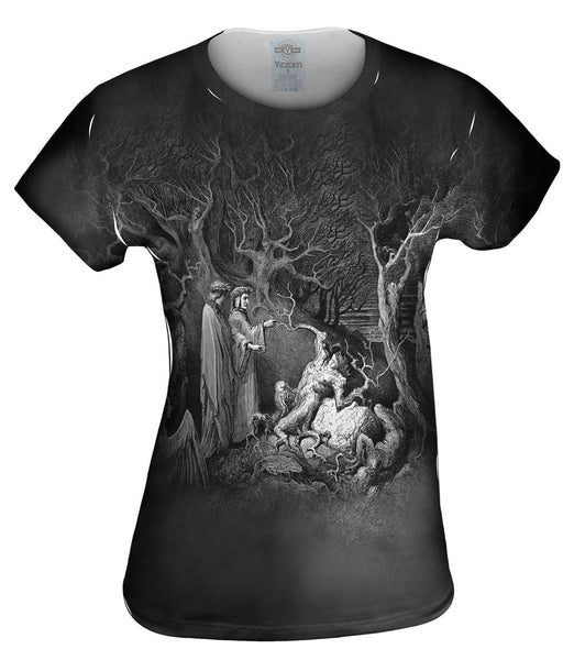 Gustave Dore - "The Inferno Canto 13" (1857) Womens Top