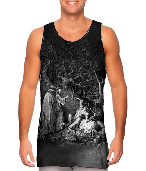 Gustave Dore - "The Inferno Canto 13" (1857) Mens Tank Top