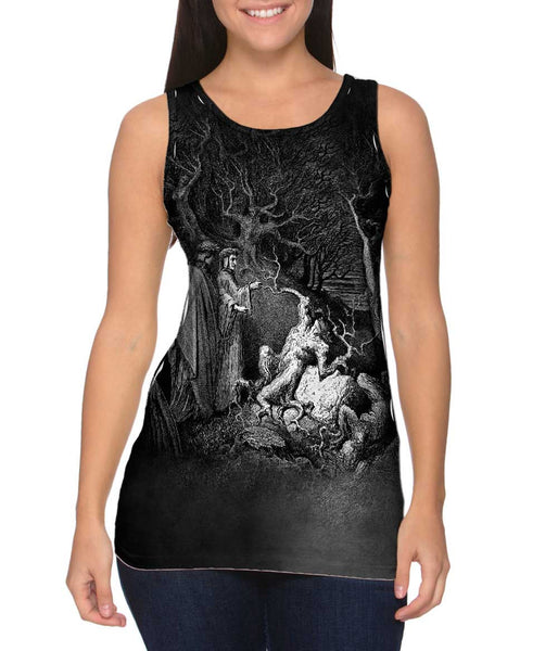 Gustave Dore - "The Inferno Canto 13" (1857) Womens Tank Top