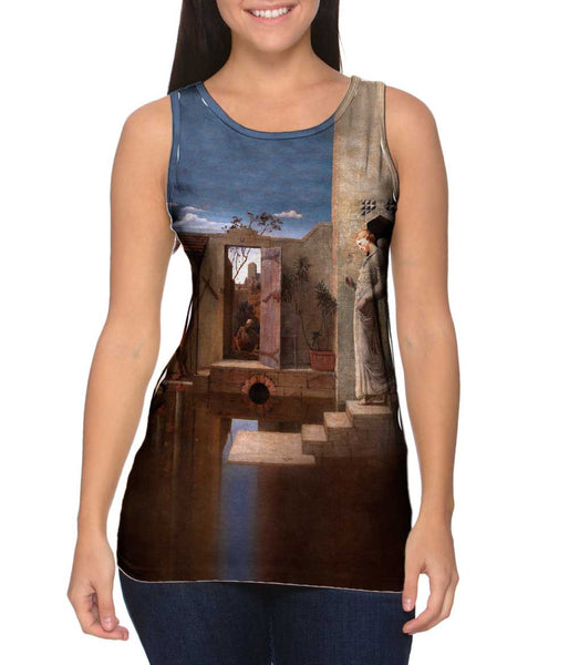 Robert Bateman - "The Pool Of Bethesda" (1876)&nbsp;Womens Tank Top