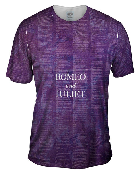 William Shakespeare Literature - "Romeo And Juliet" (1597) Mens T-Shirt