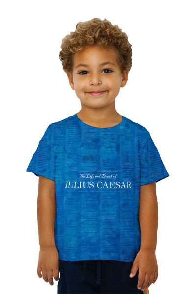 Kids William Shakespeare Literature - "Julius Caesar" (1599) Kids T-Shirt