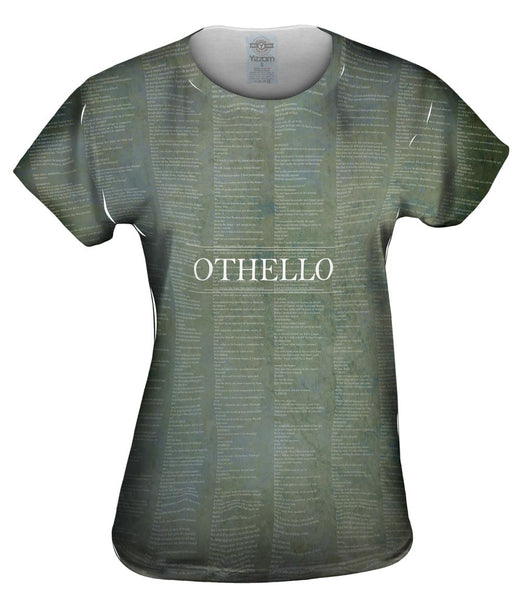 William Shakespeare Literature - "Othello" (1603)&nbsp;Womens Top