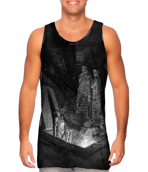 Gustave Dore - "The Inferno Canto 10" (1857) Mens Tank Top