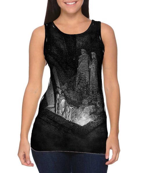 Gustave Dore - "The Inferno Canto 10" (1857) Womens Tank Top