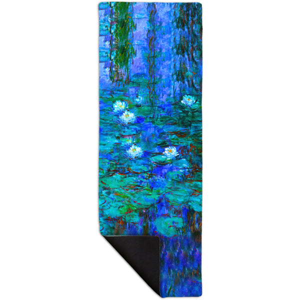 Claude Monet - "Blue Water Lilies" (1916) Yoga Mat
