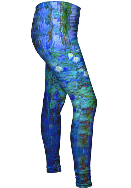 Claude Monet - "Blue Water Lilies" (1916) Womens Leggings