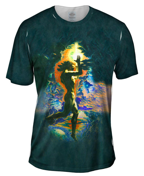 Jean Delville - "Prometheus" (1907) Mens T-Shirt