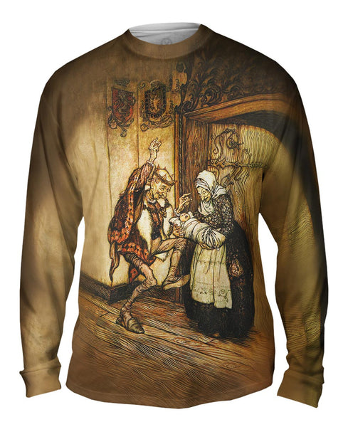 Arthur Rackham - "Happy Boy" Mens Long Sleeve