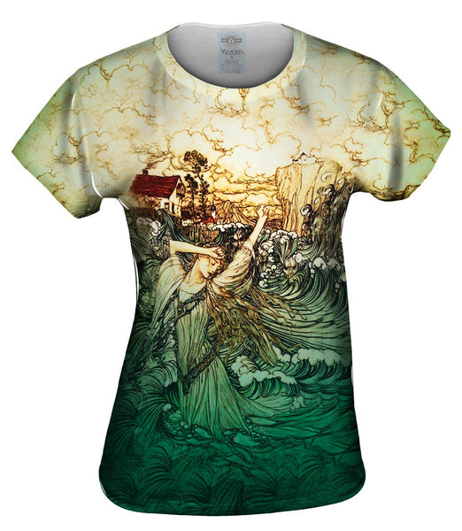 Arthur Rackham - "Lost In The Danube"&nbsp;Womens Top