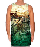 Arthur Rackham - "Lost In The Danube"