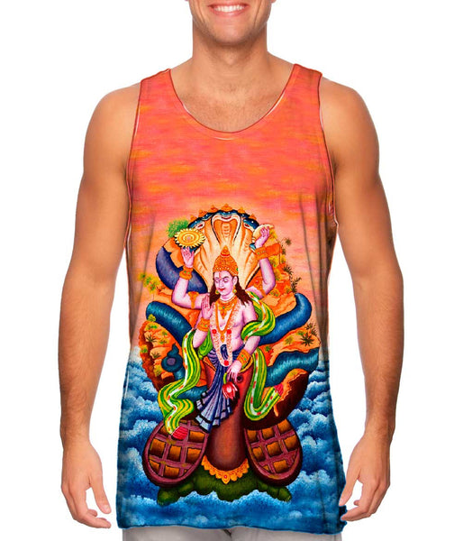India - "Kurma Avatar Of Lord Vishnu"&nbsp;Mens Tank Top