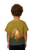 Kids Native American Art - "Handsome Morning A Dakota" (1921)