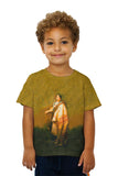 Kids Native American Art - "Handsome Morning A Dakota" (1921)
