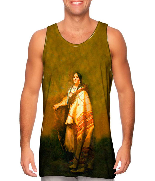 Native American Art - "Handsome Morning A Dakota" (1921)&nbsp;Mens Tank Top