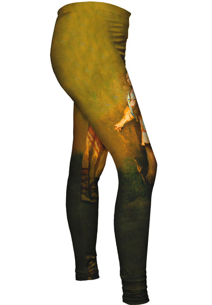 Native American Art - "Handsome Morning A Dakota" (1921)&nbsp;Womens Leggings