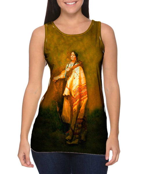 Native American Art - "Handsome Morning A Dakota" (1921)&nbsp;Womens Tank Top