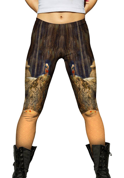 John Bauer - "The Child And The Troll"&nbsp;Womens Leggings