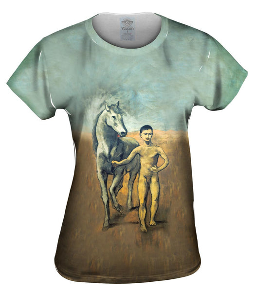 Pablo Picasso - "Boy Leading A Horse" (1905) Womens Top