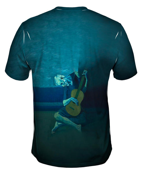Pablo Picasso - "Old Guitarist" (1903)&nbsp;Mens T-Shirt