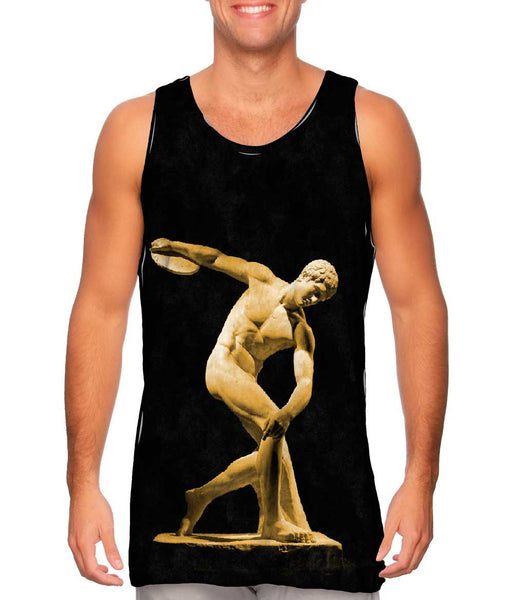 Jose Angel Peinador - "Discobolo De Miron"&nbsp;Mens Tank Top