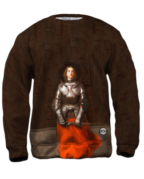 John Everett Millais - "Joan Of Arc" (1865) Mens Sweatshirt