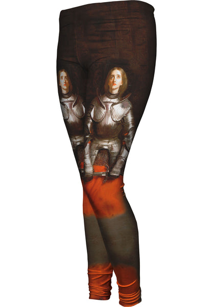 John Everett Millais - "Joan Of Arc" (1865) Womens Leggings