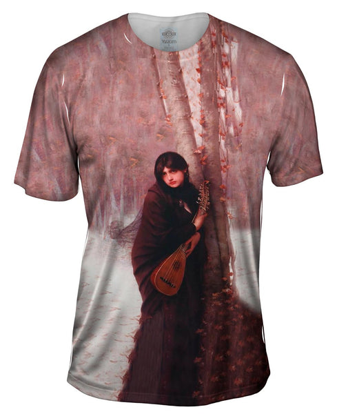 Jules Joseph Lefebvre - "Girl With A Mandolin" Mens T-Shirt