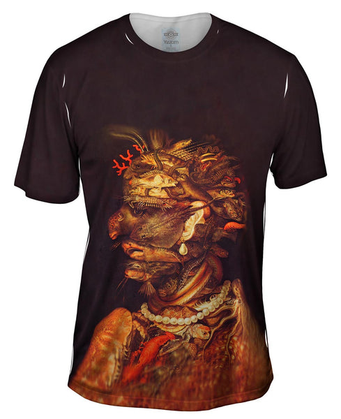 Giuseppe Arcimboldo - "Water" (1566) Mens T-Shirt