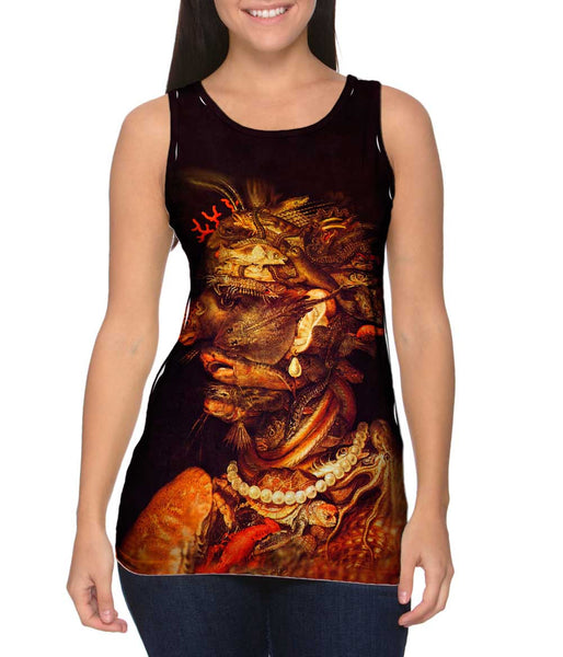Giuseppe Arcimboldo - "Water" (1566)&nbsp;Womens Tank Top