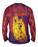 Pop Art Pop Art Klimt - "The Kiss Blue And Yellow" (1907)