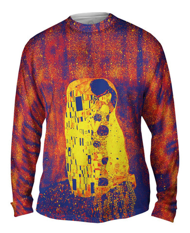 Pop Art Pop Art Klimt - "The Kiss Blue And Yellow" (1907)