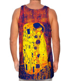 Pop Art Pop Art Klimt - "The Kiss Blue And Yellow" (1907)