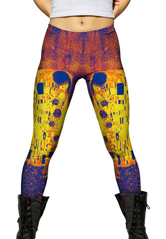 Pop Art Pop Art Klimt - "The Kiss Blue And Yellow" (1907)