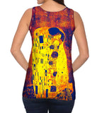 Pop Art Pop Art Klimt - "The Kiss Blue And Yellow" (1907)