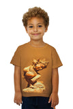 Kids Indian Art - "Statue Fertility God"