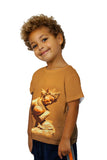 Kids Indian Art - "Statue Fertility God"