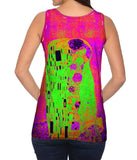 Pop Art Klimt - "The Kiss Hotpink" (1907)