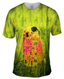Pop Art Klimt - "The Kiss Yellow" (1907)