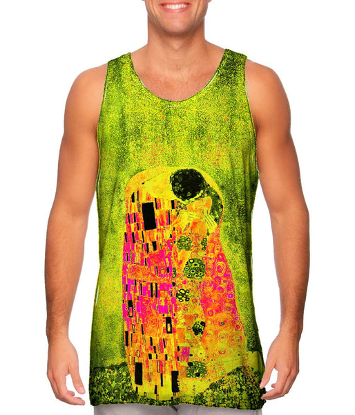 Pop Art Klimt - "The Kiss Yellow" (1907)&nbsp;Mens Tank Top