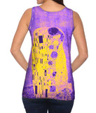 Pop Art  Pop Art Klimt - "The Kiss Purple And Yellow" (1907)