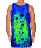 Pop Art  Pop Art Klimt - "The Kiss Blue And Green" (1907)