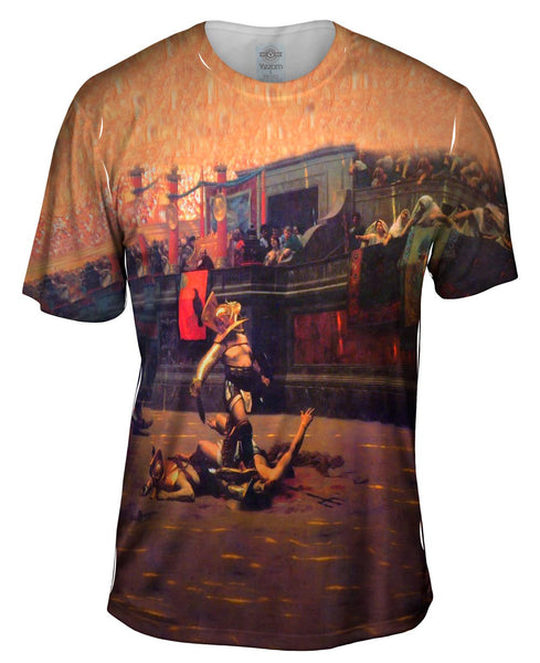 Jean-Leon Gerome - "Pollice Verso" (1852) Mens T-Shirt
