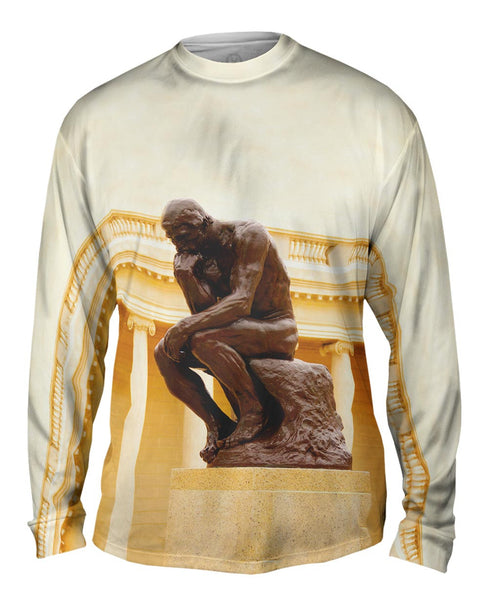 Auguste Rodin - "The Thinker" (1903) Mens Long Sleeve