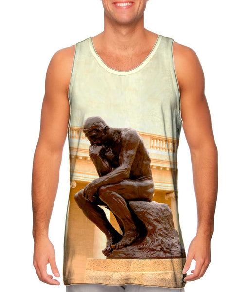 Auguste Rodin - "The Thinker" (1903) Mens Tank Top