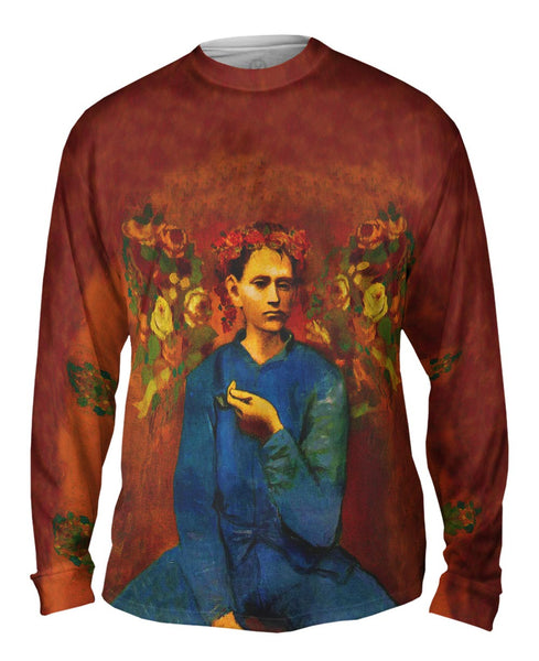 Pablo Picasso - "Garcon A  La Pipe" (1905) Mens Long Sleeve