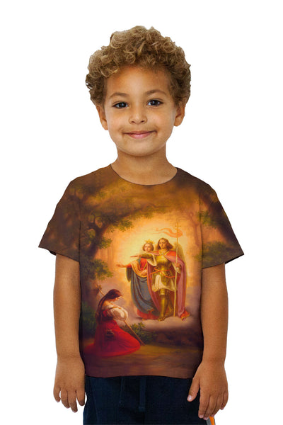 Kids The Maid of Orléans - "Joan Of Arc And The Angels" (1843)&nbsp;Kids T-Shirt